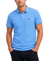 Superdry Mens Vintage Destroy Polo Shirt Deep Blue Wave Northern