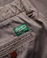 Superdry Mens Vintage International Chino Shorts Washed Grey Northern