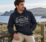 Superdry Mens Vintage Logo Classic Hoodie Eclipse Navy Northern