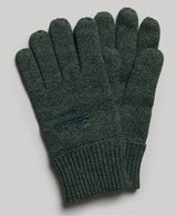 Superdry Mens Vintage Logo Gloves Rich Khaki Grit Ballynahinch