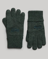 Superdry Mens Vintage Logo Gloves Rich Khaki Grit Ballynahinch