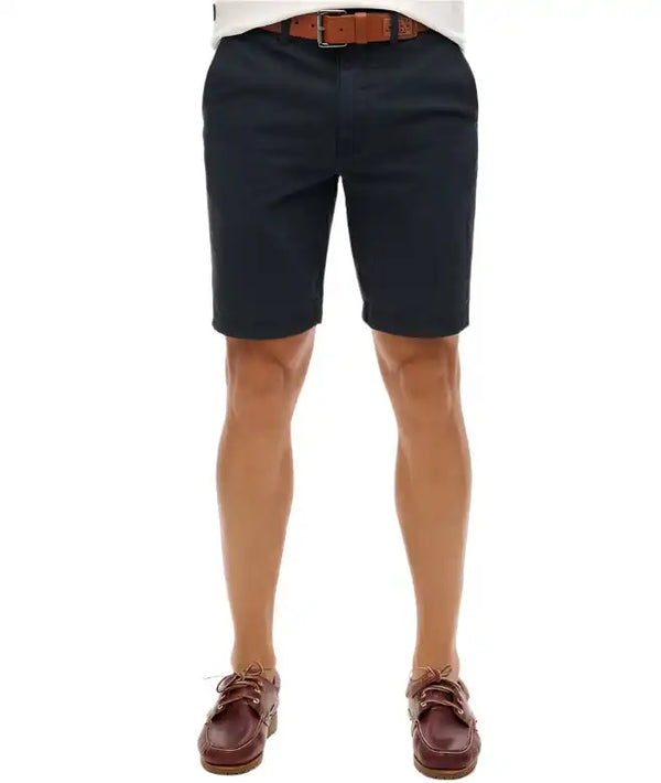 Superdry Men’s Vintage Officer Chino Shorts Eclipse Navy Northern