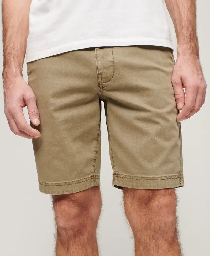 Superdry Men s Vintage Officer Chino Shorts Sage