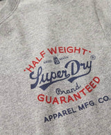 Superdry Mens Vintage Workwear Relaxed T-Shirt Light Grey Northern