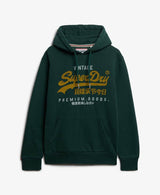 Superdry Mens VL Duo Hoodie Enamel Green Northern Ireland Belfast
