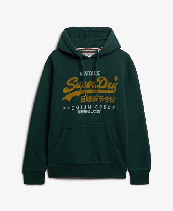 Superdry Mens VL Duo Hoodie Enamel Green Northern Ireland Belfast