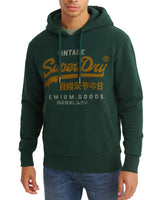 Superdry Mens VL Duo Hoodie Enamel Green Northern Ireland Belfast