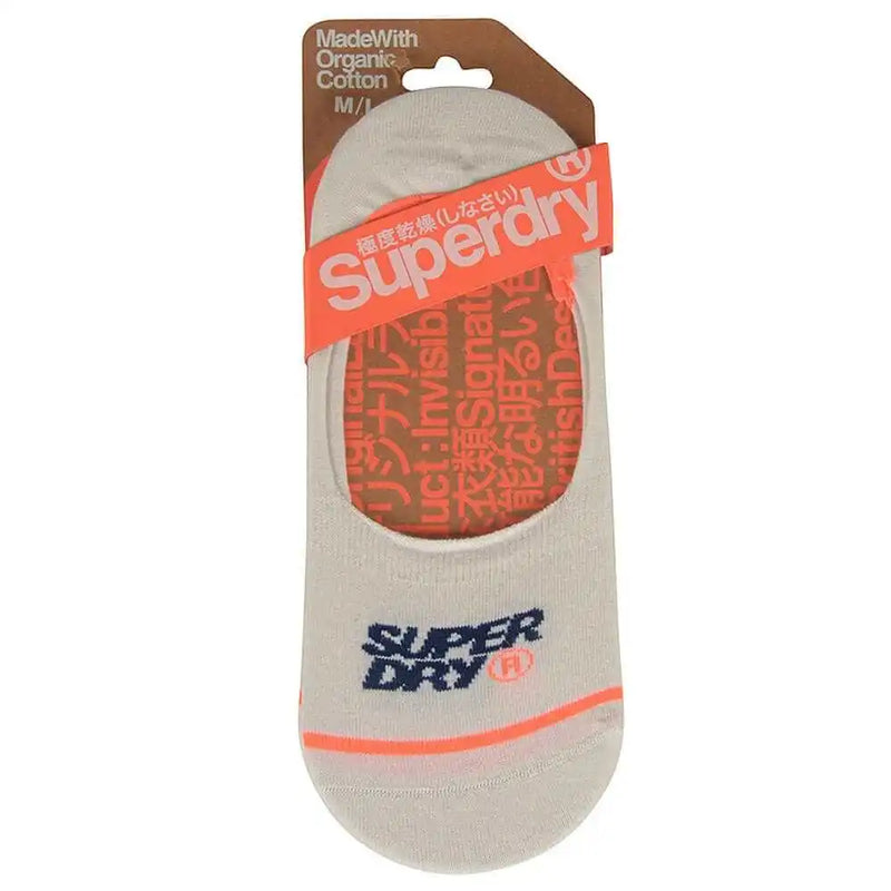 Superdry No Show Trainer Socks Optic White