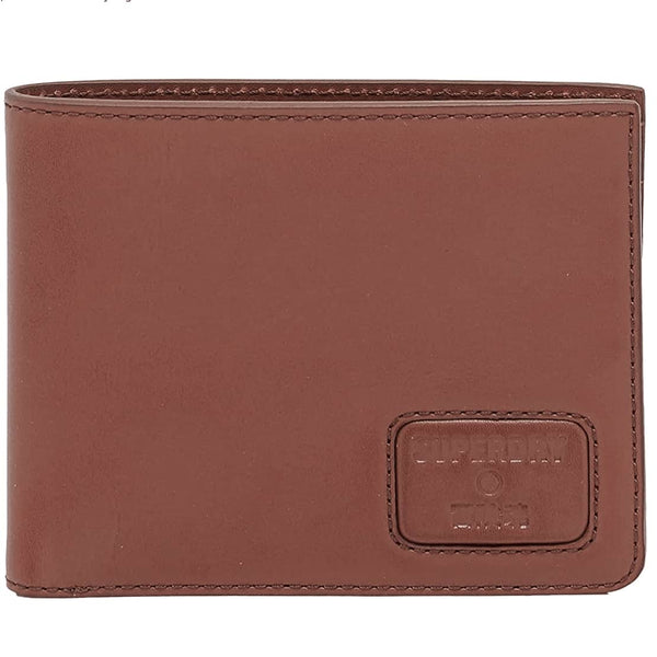 Superdry - NYC - Bifold Leather Wallet - Tan