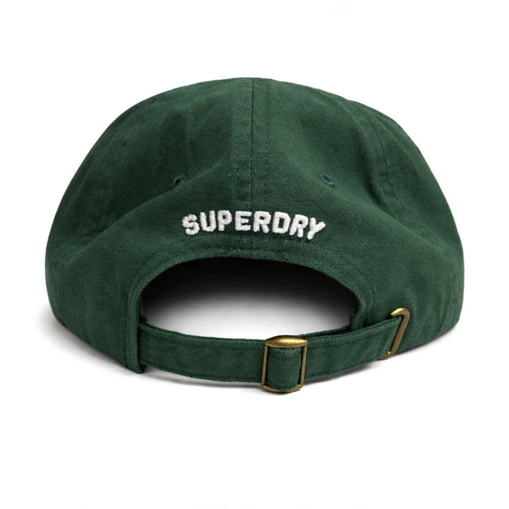 Superdry SD Embroidered Baseball Cap Dark Green