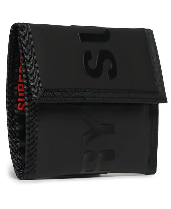 Superdry Tarp Tri-Fold Wallet Black Northern Ireland Belfast