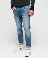 Superdry - Tyler Slim Jeans - Tunstall Mid Blue.