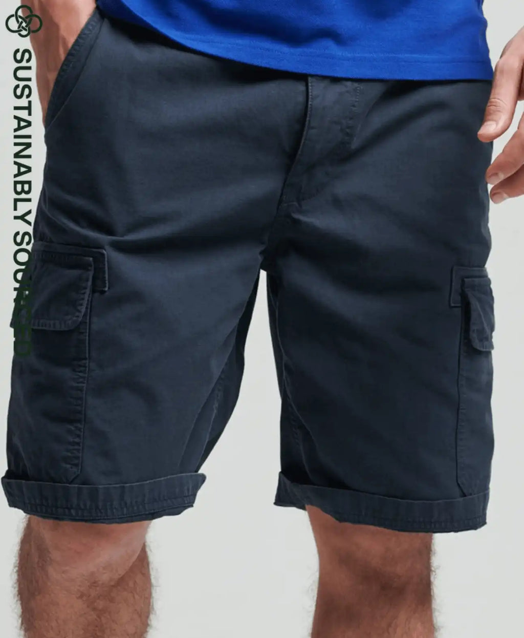 Superdry navy shorts sales
