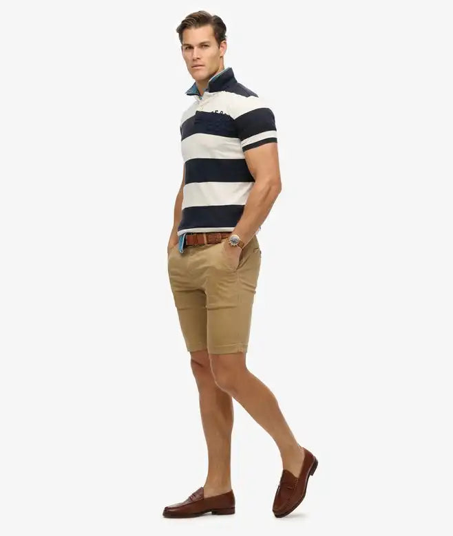 Superdry Vintage International Chino Shorts American Beige Northern