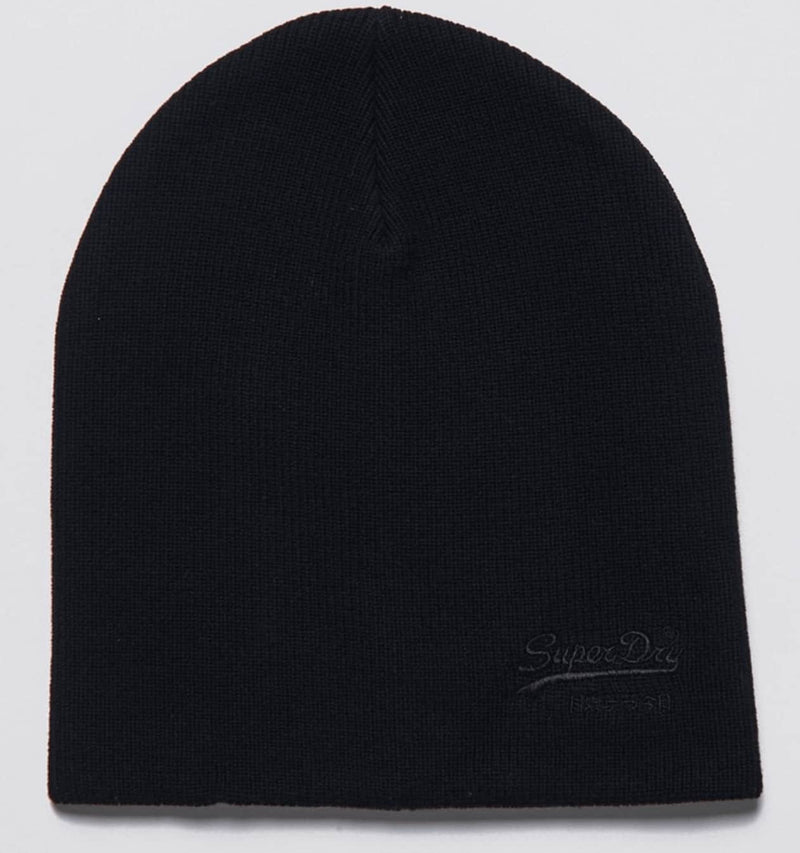 Superdry Vintage Logo Classic Beanie - Black