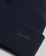Superdry Vintage Logo Classic Beanie Eclipse Navy - Hats