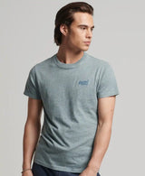 Superdry Vintage Logo Embroidered T-Shirt Coastal Blue
