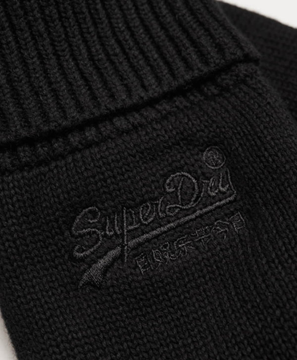 Superdry Vintage Logo Gloves - Black