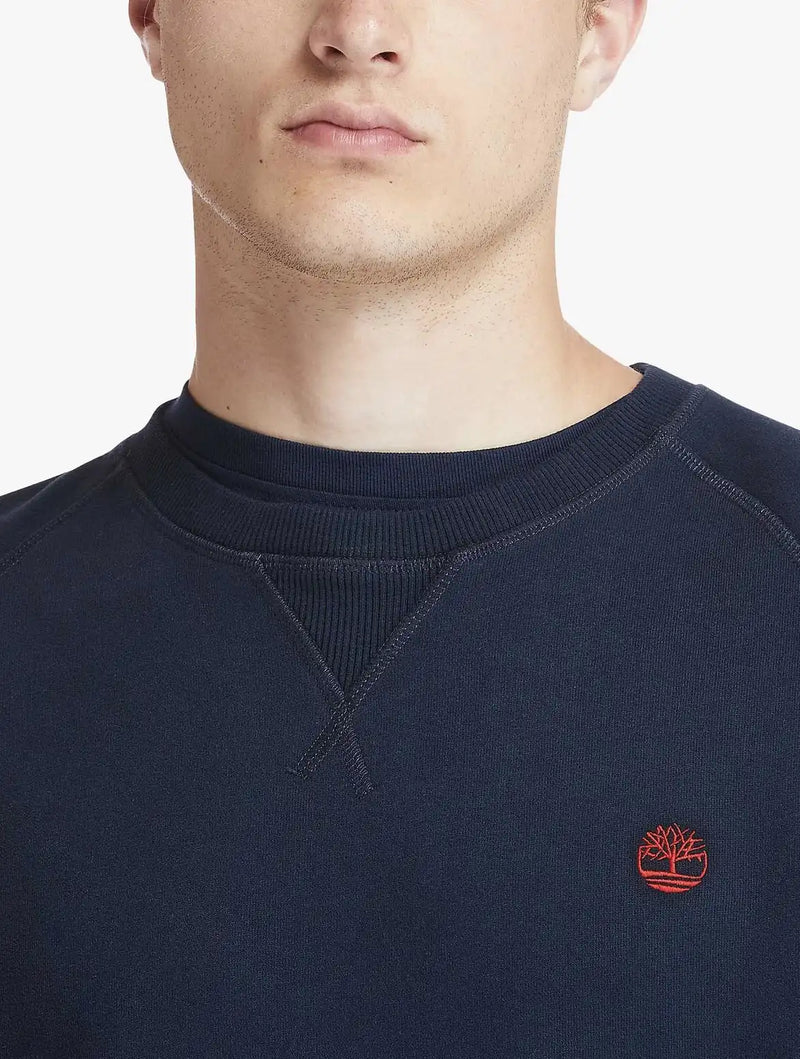Timberland Exeter River Crew Sweatshirt Navy - Shirts & Tops
