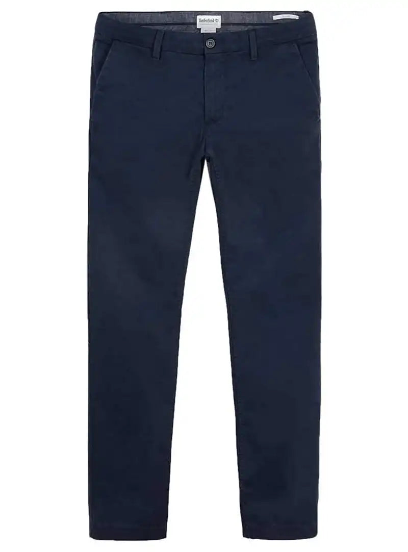 Timberland Sargent Lake Stretch Twill Slim Chinos - Dark Sapphire Navy Trousers