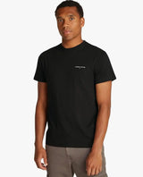 Tommy Jeans Mens Linear Chest Text T-Shirt Black Northern Ireland