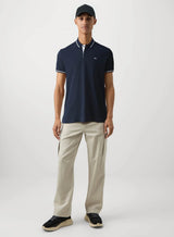 Tommy Jeans Mens Tipped Polo Shirt Dark Night Navy Northern Ireland