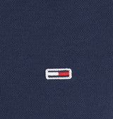 Tommy Jeans Slim Fit Placket Polo Twilight Navy Northern Ireland