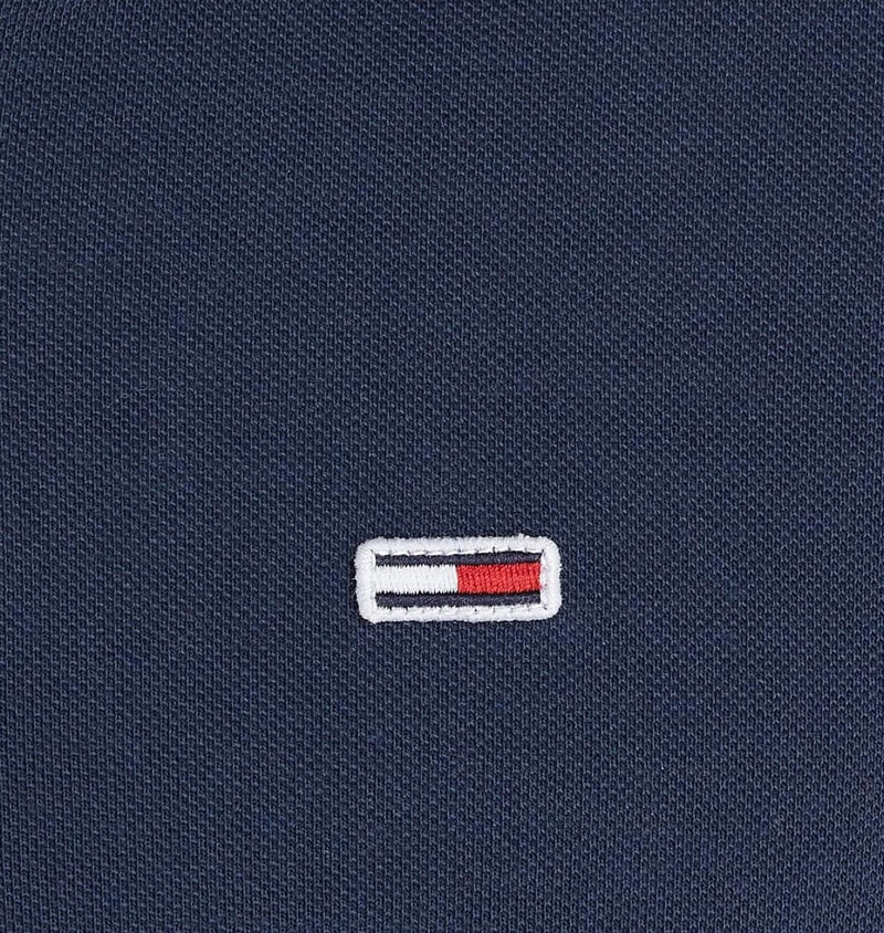 Tommy Jeans Slim Fit Placket Polo Twilight Navy Northern Ireland