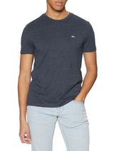 Tommy Jeans Slim Jaspe T-Shirt Dark Night Navy Northern Ireland