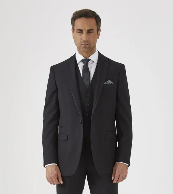 Tuxedo No.12 Dinner Suit Black Tailored Fit