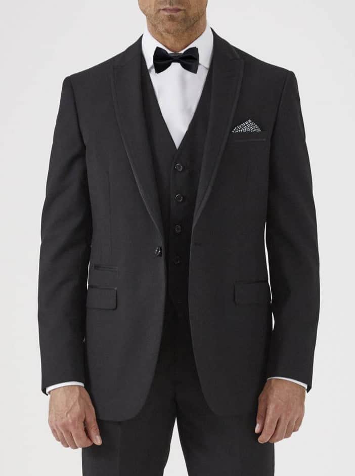Tuxedo No.12 Dinner Suit Black Tailored Fit