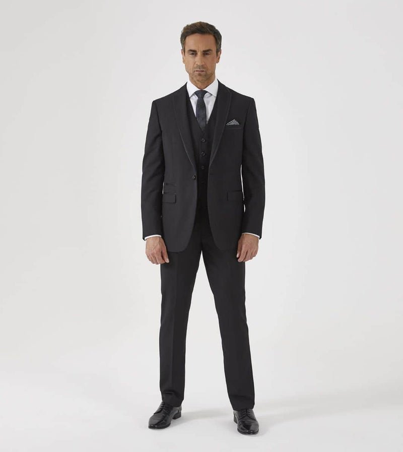 Tuxedo No.12 Dinner Suit Black Tailored Fit