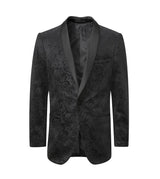 Tuxedo No. Dinner Suit Black Velvet Jacket Tailored Fit