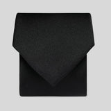 Folkspeare Black Barathea Mens Tie