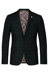 White Label Joshua Sports Jacket Green Check Northern Ireland Belfast