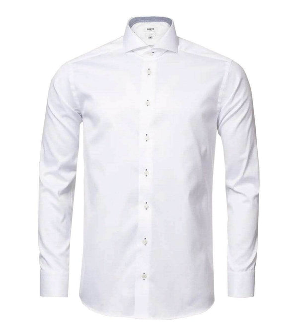 White Label 5076 Tapered Long Sleeve Shirt White