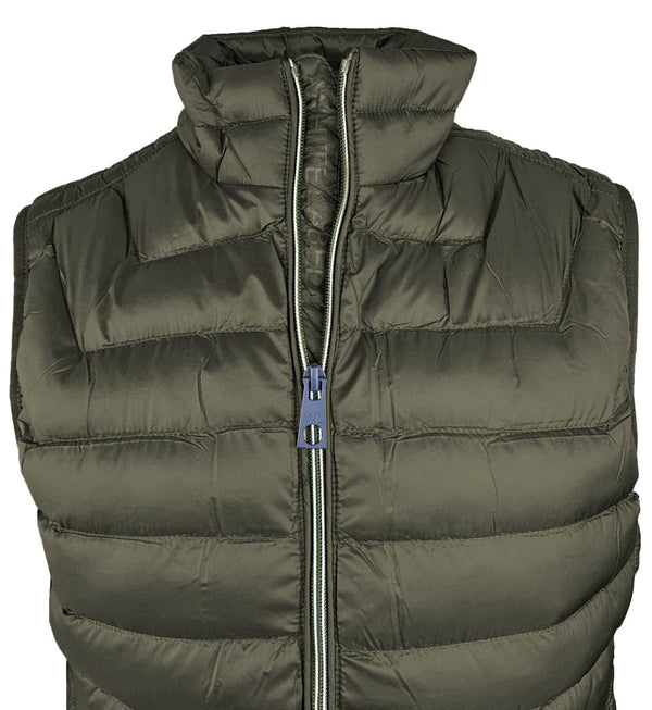 White Label Men’s Gilet Body Warmer Harding Khaki Green Northern