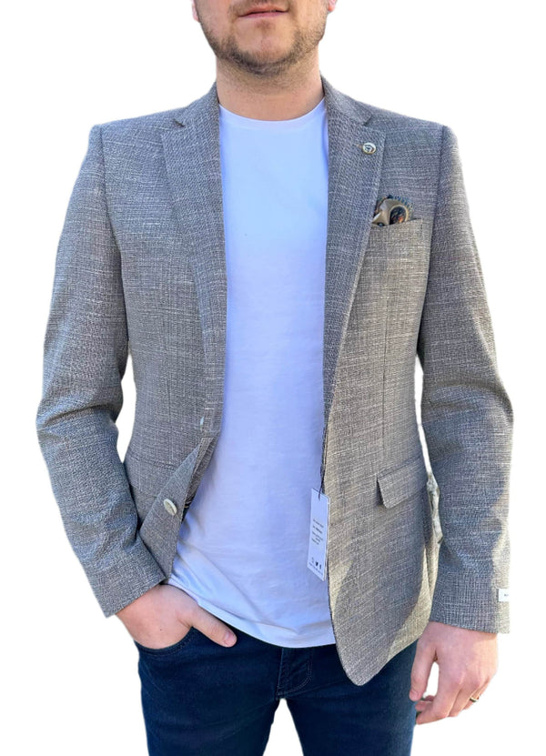 White Label Mens Jasper Sports Jacket Natural Northern Ireland Belfast