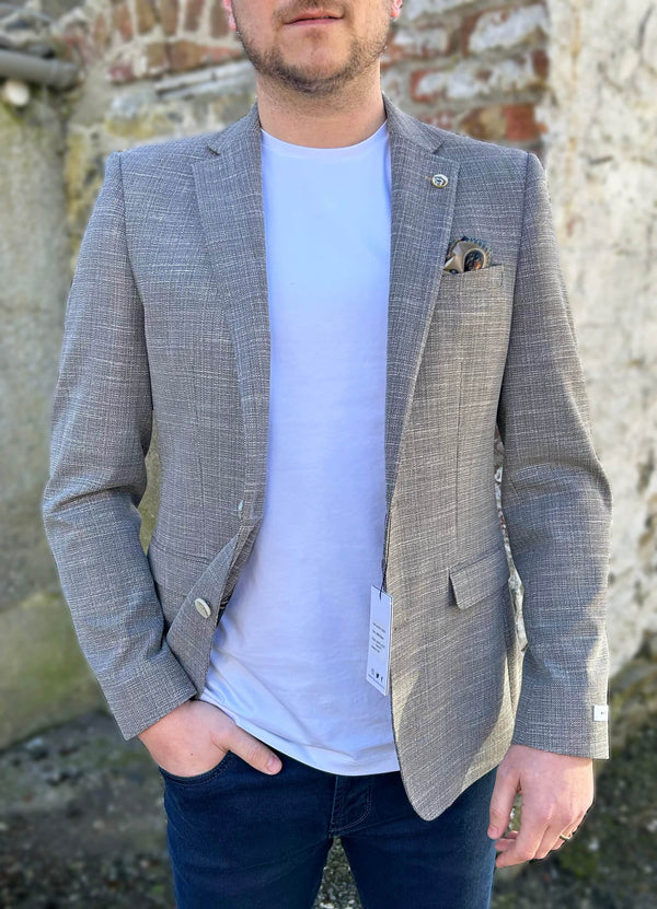 White Label Mens Jasper Sports Jacket Natural Northern Ireland Belfast