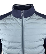 White Label Men’s Kingsford Zip Up Casual Jacket Ice Blue/Navy