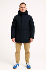 White Label Mens Riley Parka Coat Navy Northern Ireland Belfast