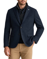 White Label Tapered Fit Jackson Sports Jacket With Gilet Insert Navy