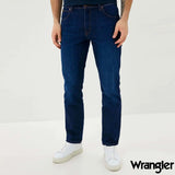 Wrangler - Texas Authentic Straight Blue Jeans - Cool Vantage Style