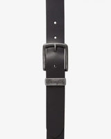 Wrangler Metal Loop Leather Belt - Black
